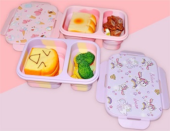 Silicone bento box